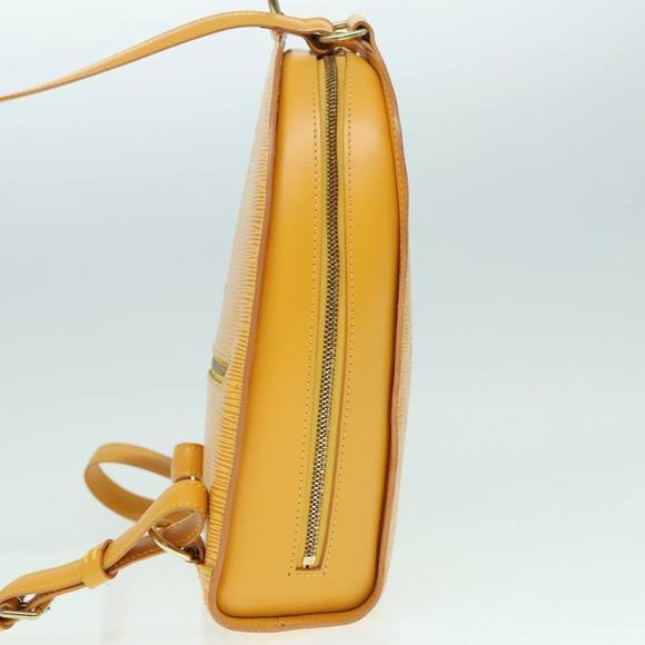 LOUIS VUITTON Epi Mabillon Backpack Yellow M52239 LV Auth 93891 - Picture 4 of 16